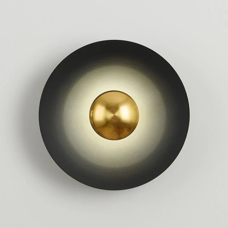 applique murale led en fer au design minimaliste moderne