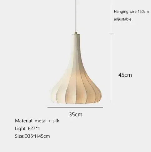 Suspension italienne en soie