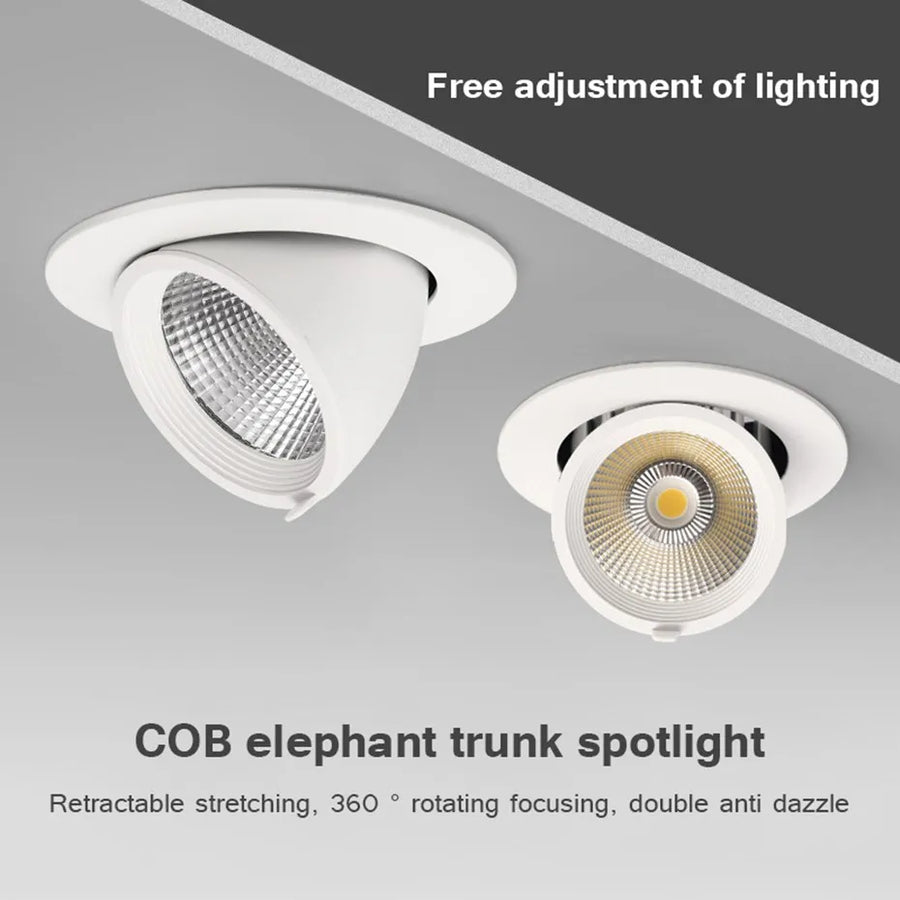spot led encastré pour éclairage intérieur moderne