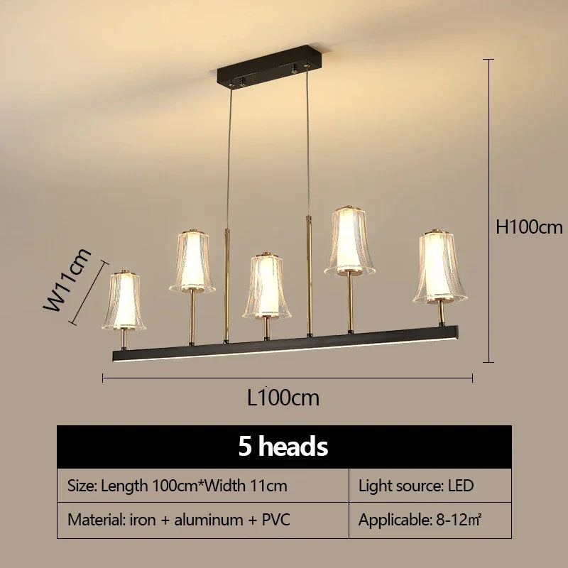 lustre postmoderne design minimaliste lampe led pour intérieur élégant