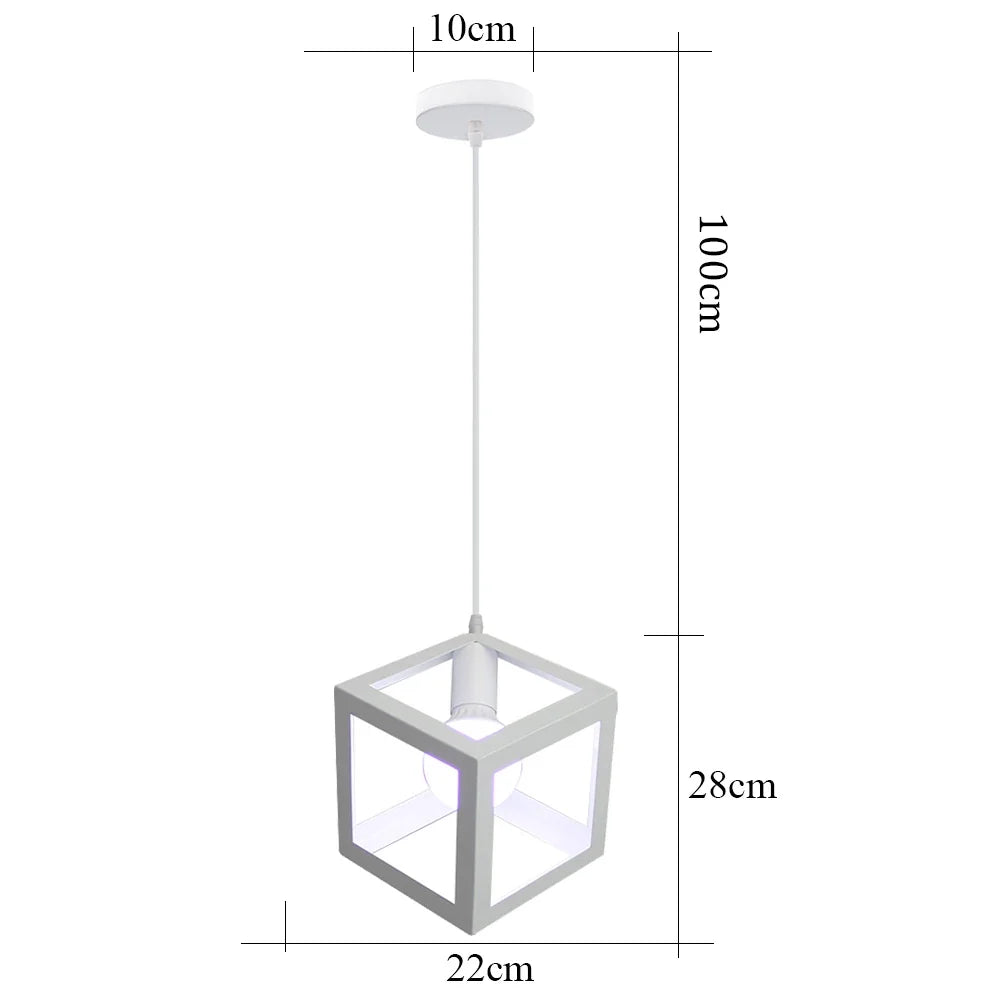 suspension rétro industrielle style loft vintage pour intérieur