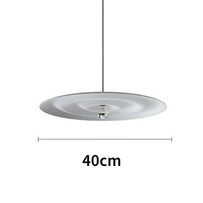 lampe de luxe ufo en aluminium suspension décorative