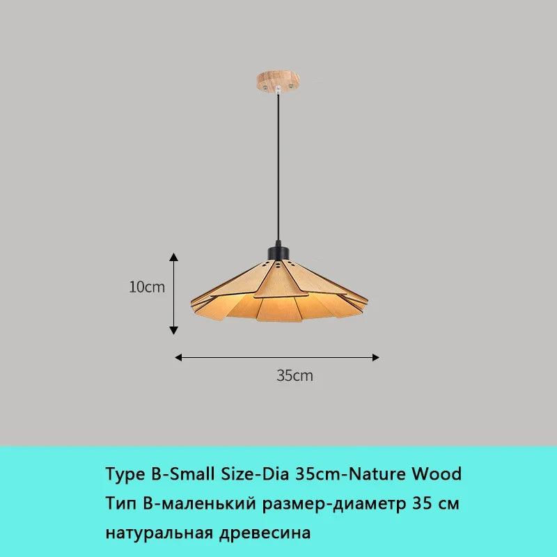 lampe suspendue led bois style wabi-sabi intérieur diy 2022