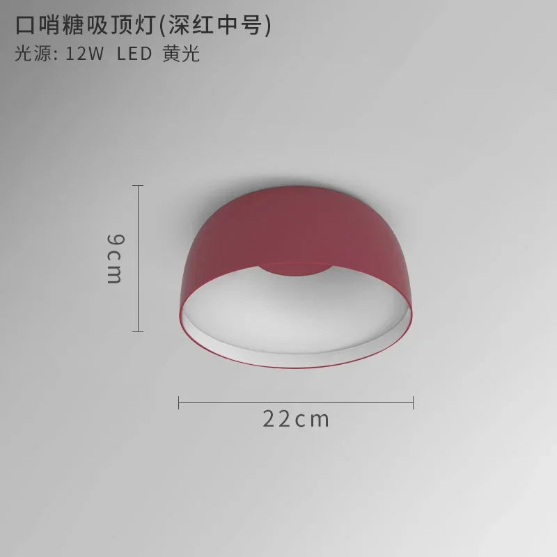 plafonnier nordique led pour éclairage intérieur moderne