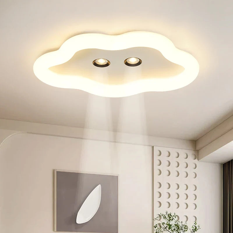 lampe de salon nordique led ronde simple et moderne