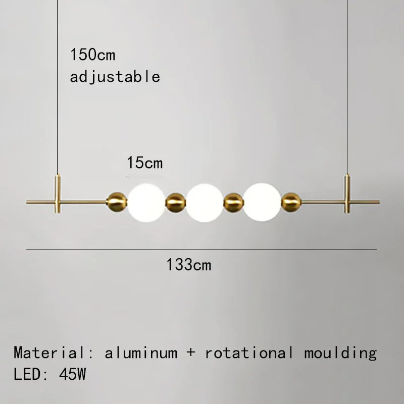applique murale led créative en forme de boule décorative pour la maison