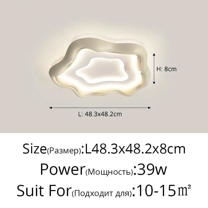 plafonniers à led modernes pour un éclairage intérieur créatif