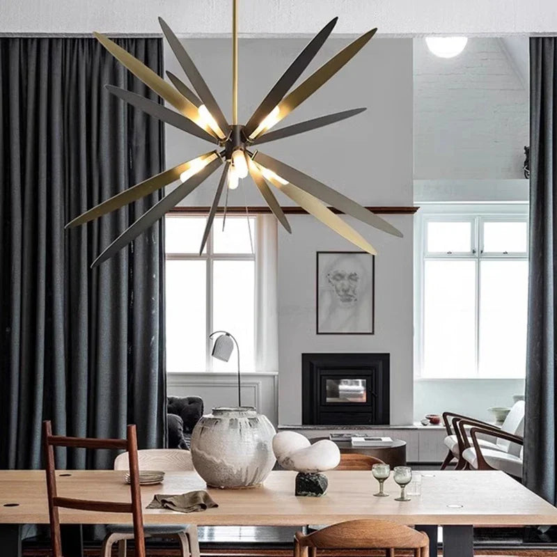 lustre led suspendu décoratif pour éclairage intérieur moderne