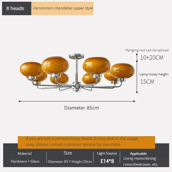 lustre moderne bauhaus en verre pour salon nordique