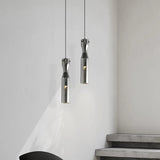 suspension LED moderne en verre avec cordon réglable