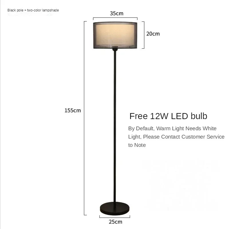 lampadaire nordique créatif design moderne pour intérieur lumineux
