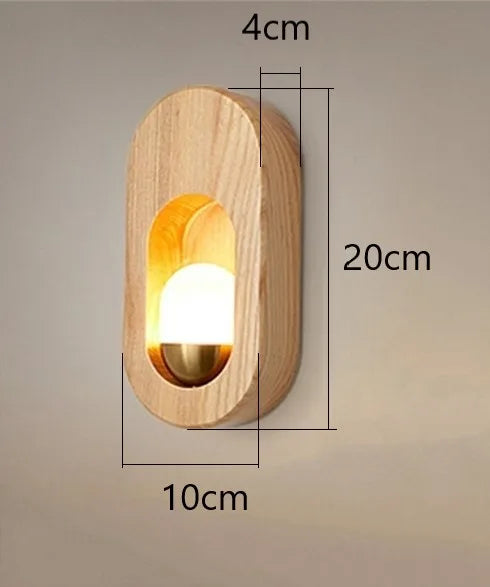 applique murale en bois design nordique pour décoration intérieure