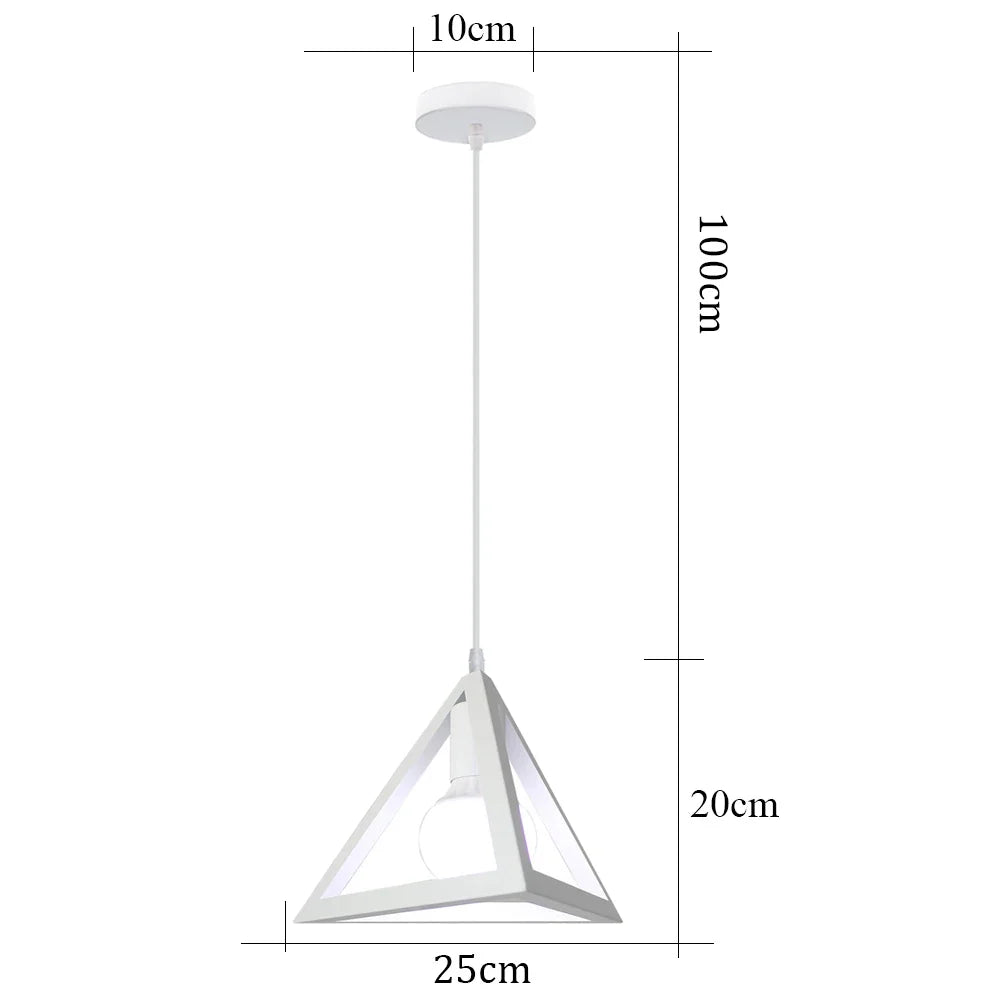 suspension rétro industrielle style loft vintage pour intérieur