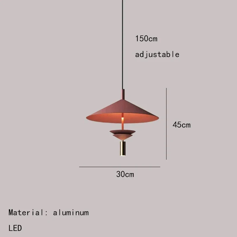 lustre en métal 	 style 3000k avec fil réglable