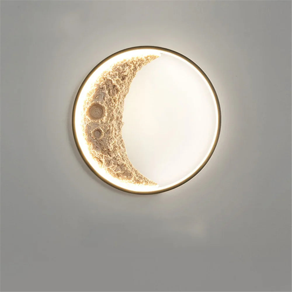 applique murale led ronde post-moderne design pour décoration intérieure