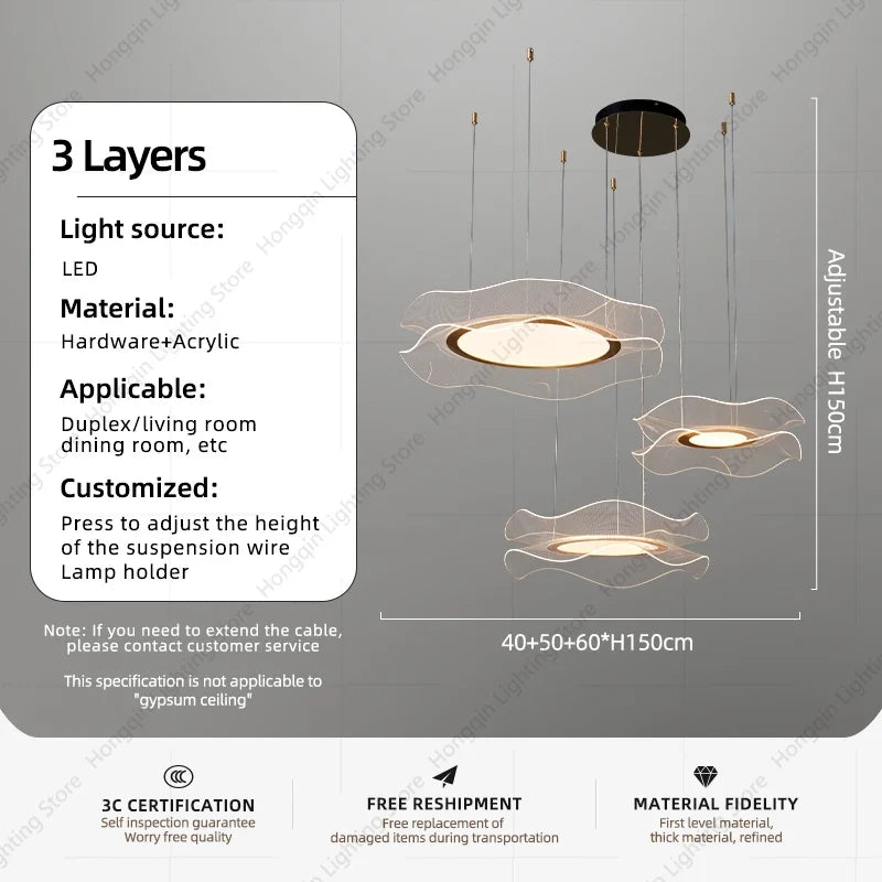 plafonnier led moderne design pour intérieur élégant