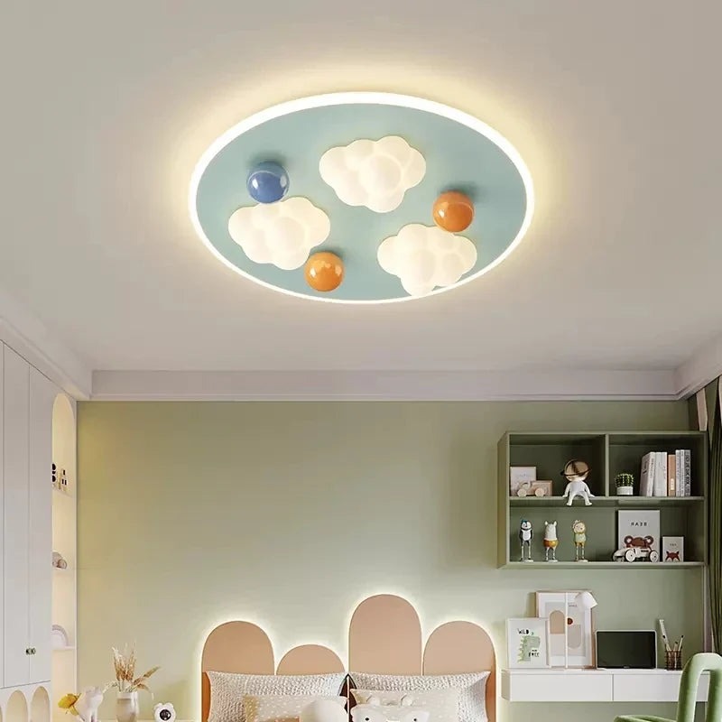 plafonnier moderne pour chambre d'enfant ciel nuage créatif et chaleureux