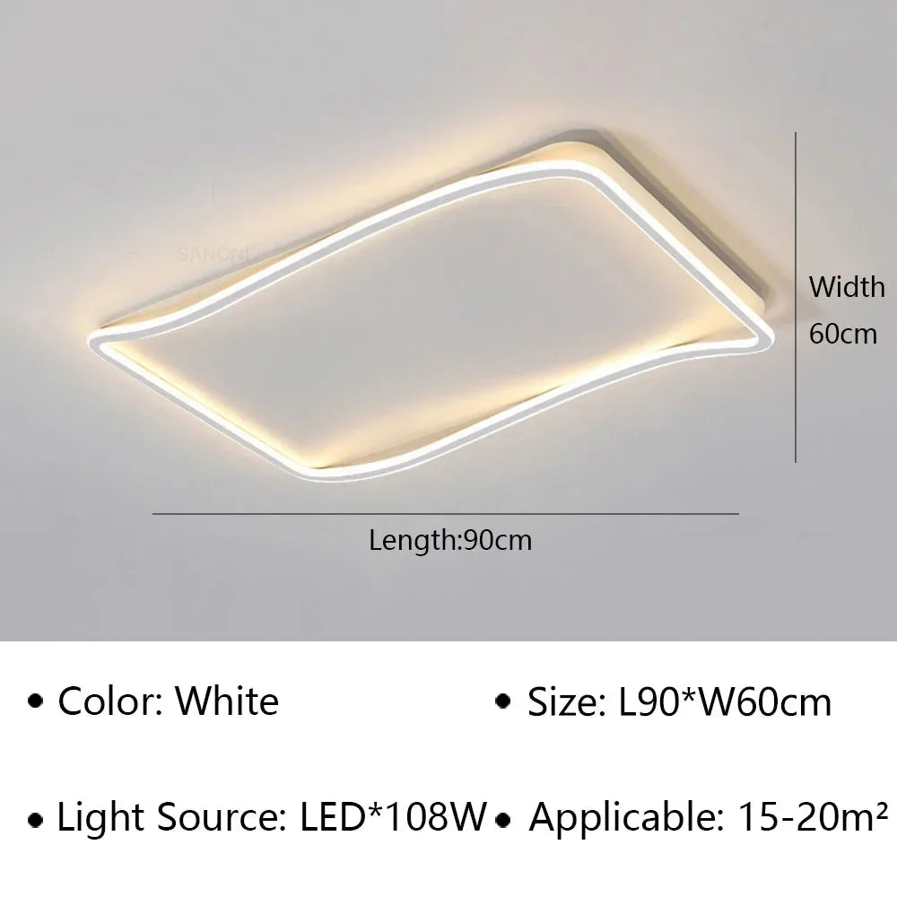 lustre led moderne simple pour diverses utilisations décoratives