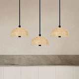 suspension wabi sabi trois têtes design minimaliste européen pour restaurants