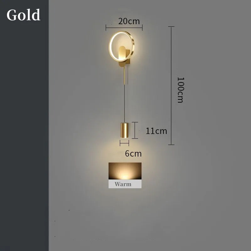 Applique murale d'intérieur Led moderne