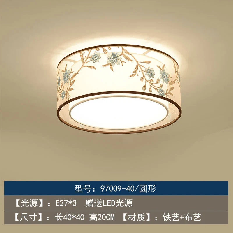 lustre chinois rétro pour un éclairage élégant et chaleureux