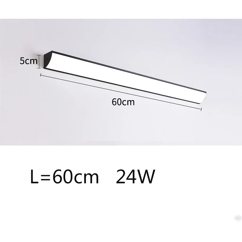 Elegant Aluminum Wall Mounted Sconce Lamp with 18W 26W 36W 48W Super Bright Lighting for Porch, Daily Lighting, Yard and Garden