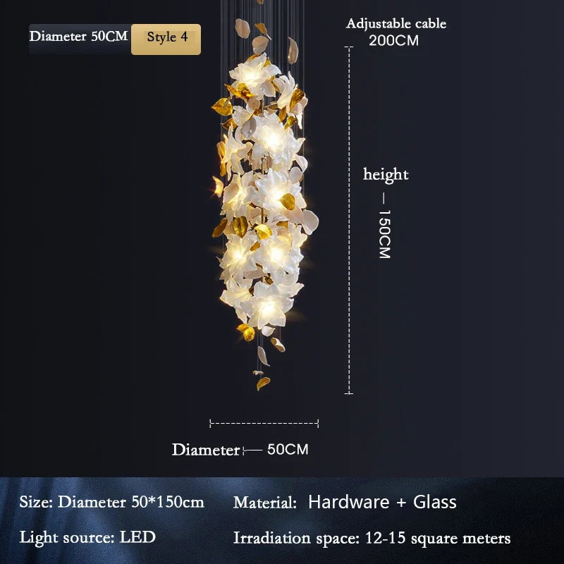 lustre led moderne pour décoration et éclairage maison