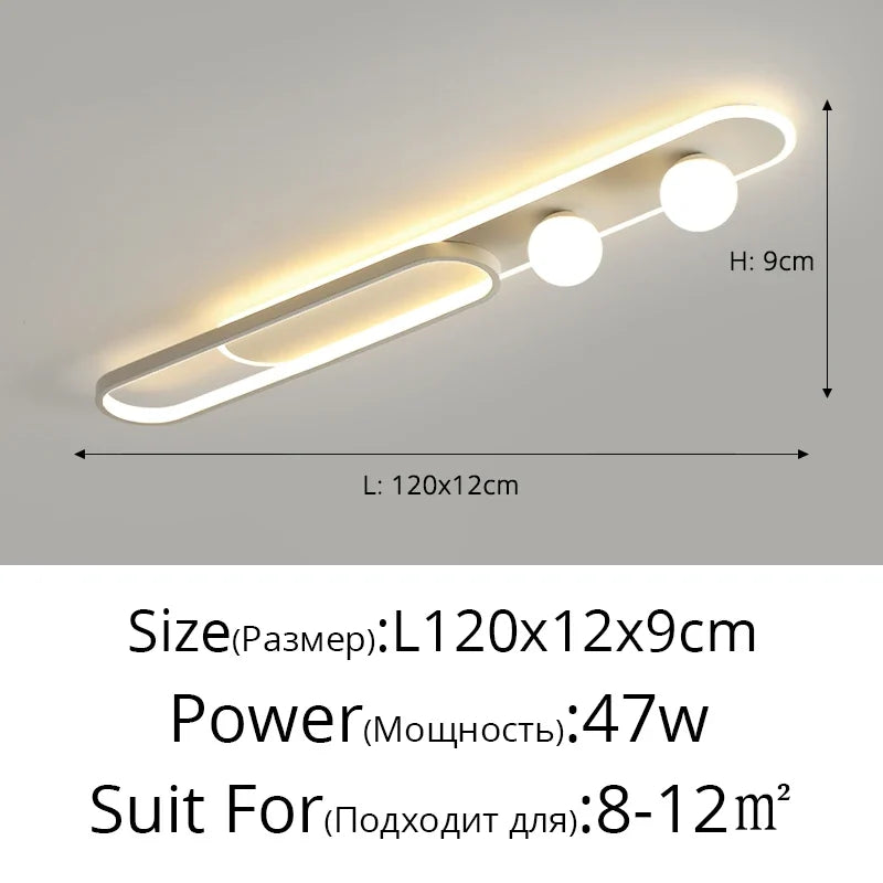 Plafonnier led moderne pour foyer hôtel hall et maison