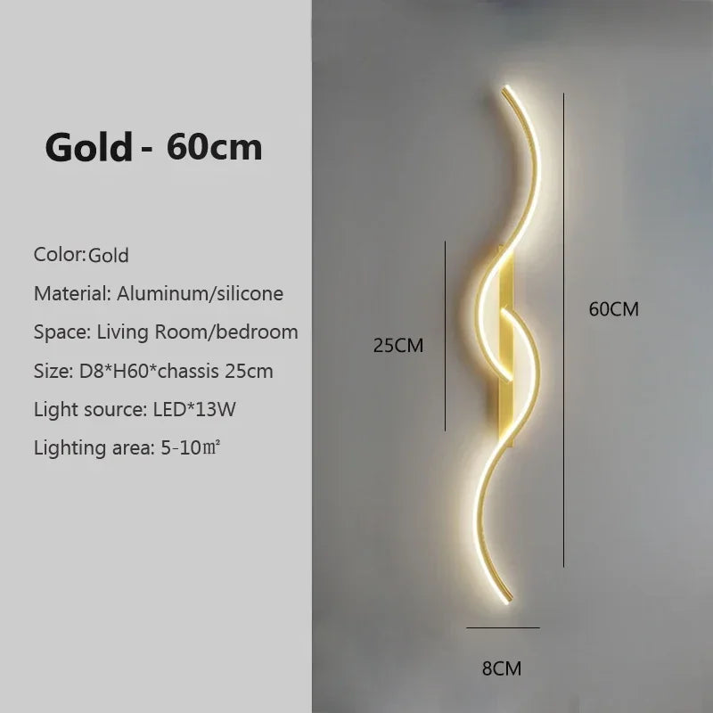 applique murale led moderne pour décoration intérieure et éclairage élégant