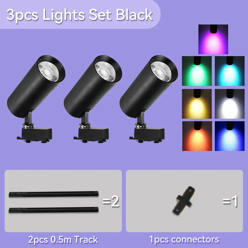 spot lumineux led disco pour ambiance festive et décoration intérieure