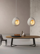 suspension led nordique wabi sabi simple et créative personnalisée