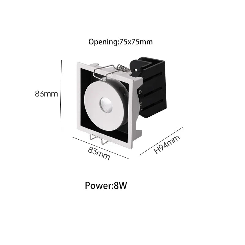 projecteur led zigbee tuya intensité réglable pour maison et hôtel