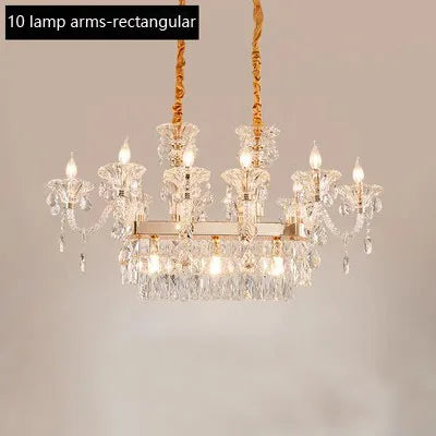 lustre en cristal design pour un éclairage élégant et raffiné