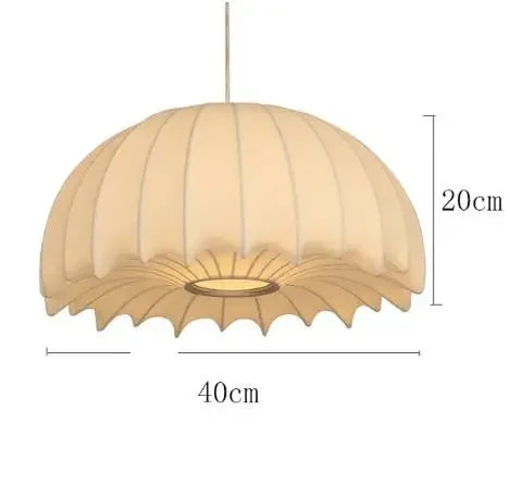 suspension italienne en soie pour loft et hôtel