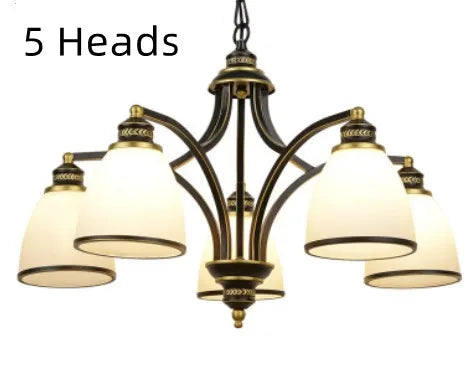 lustre rétro pour une ambiance campagnarde chaleureuse