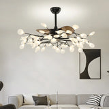 suspension ventilateur créatif moderne avec lumière LED