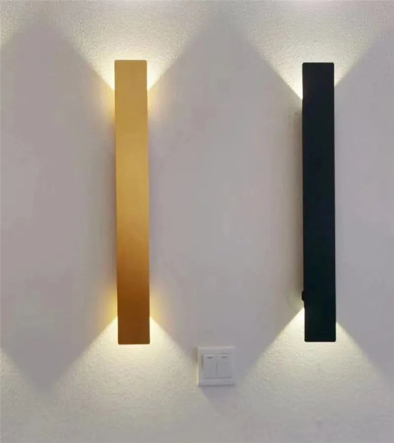 Applique murale LED moderne en aluminium 6W/18W/24W