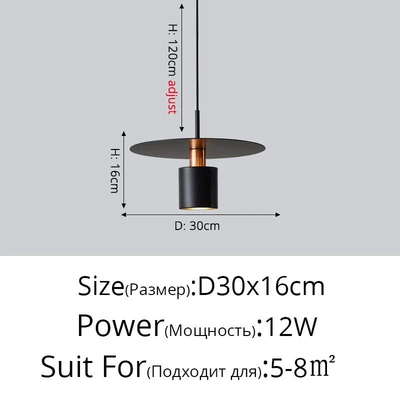 lustre nordique led créatif pour restaurant et centre commercial
