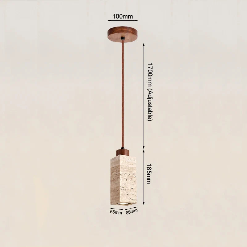 ensemble de 3 suspensions wabi sabi naturelles led