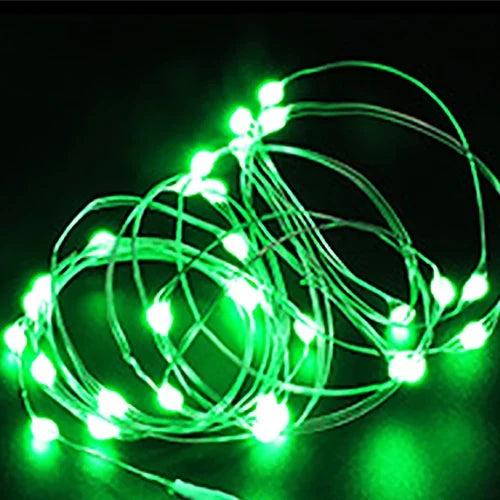 guirlande lumineuse led en fil de cuivre pour fêtes et Noël