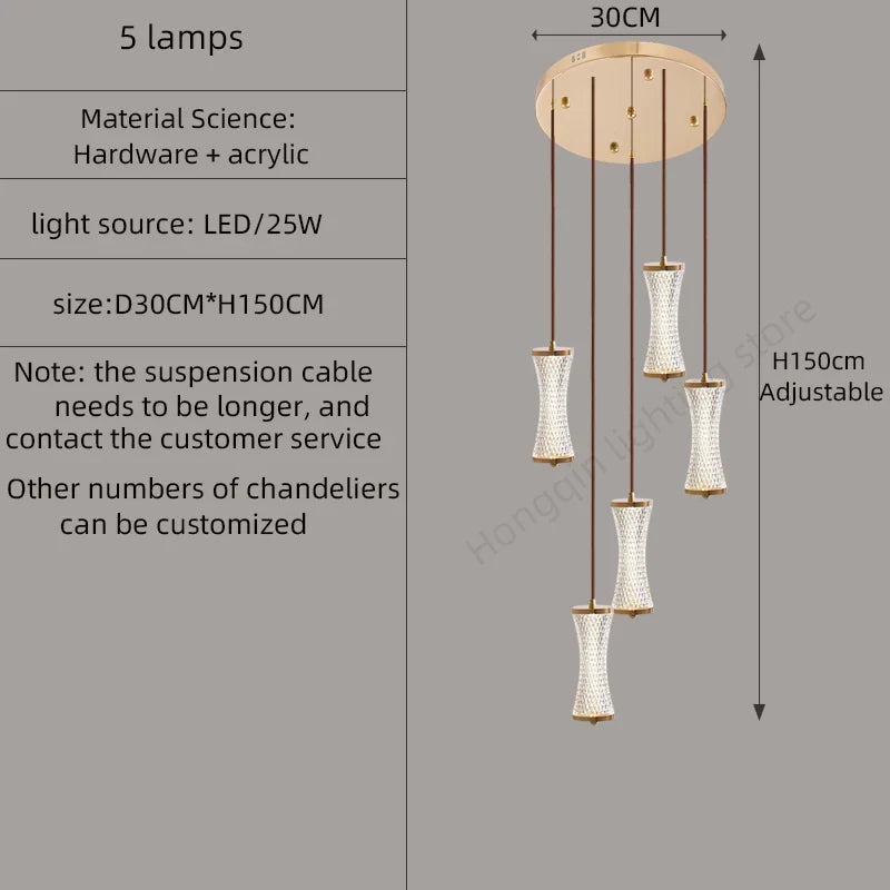 suspension moderne pour atmosphère nordique dans loft ou hall
