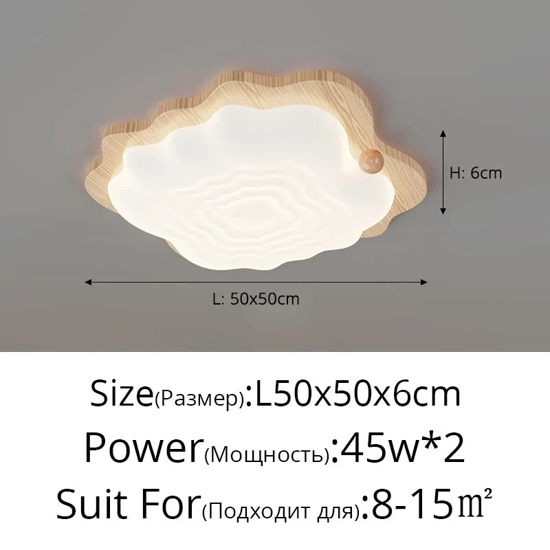plafonnier à spectre complet moderne protection des yeux