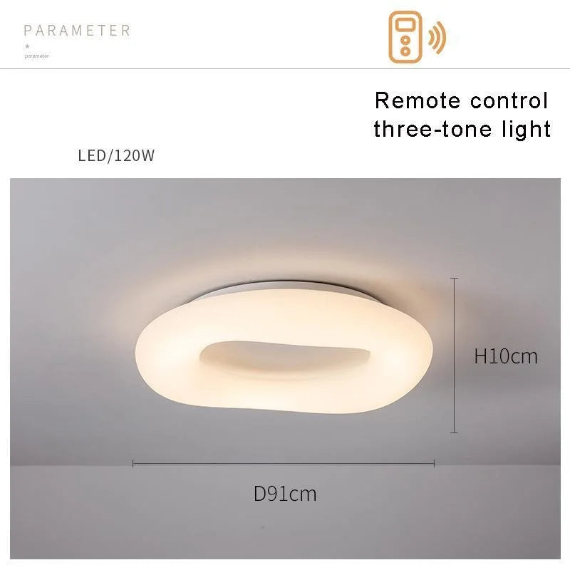 lustre moderne nordique nuage led décoration suspendue