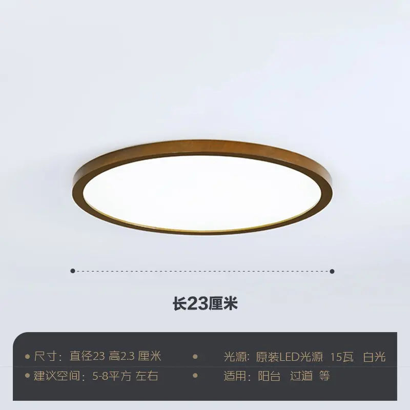 plafonnier ultra mince design moderne pour intérieur élégant