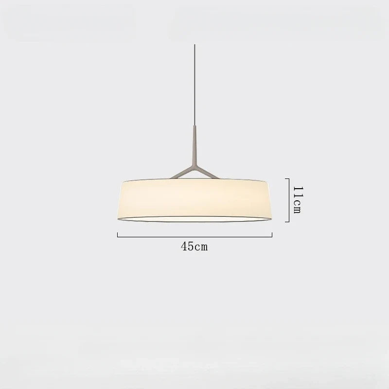 suspension moderne italienne à led pour intérieur minimaliste