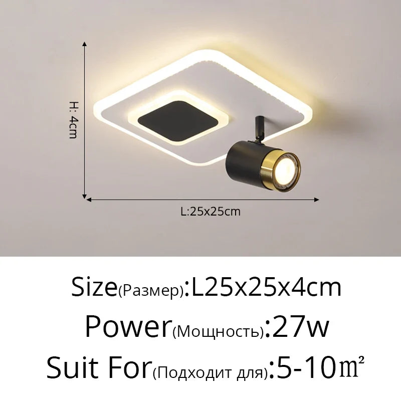 spot led monté en surface pour allée et porche