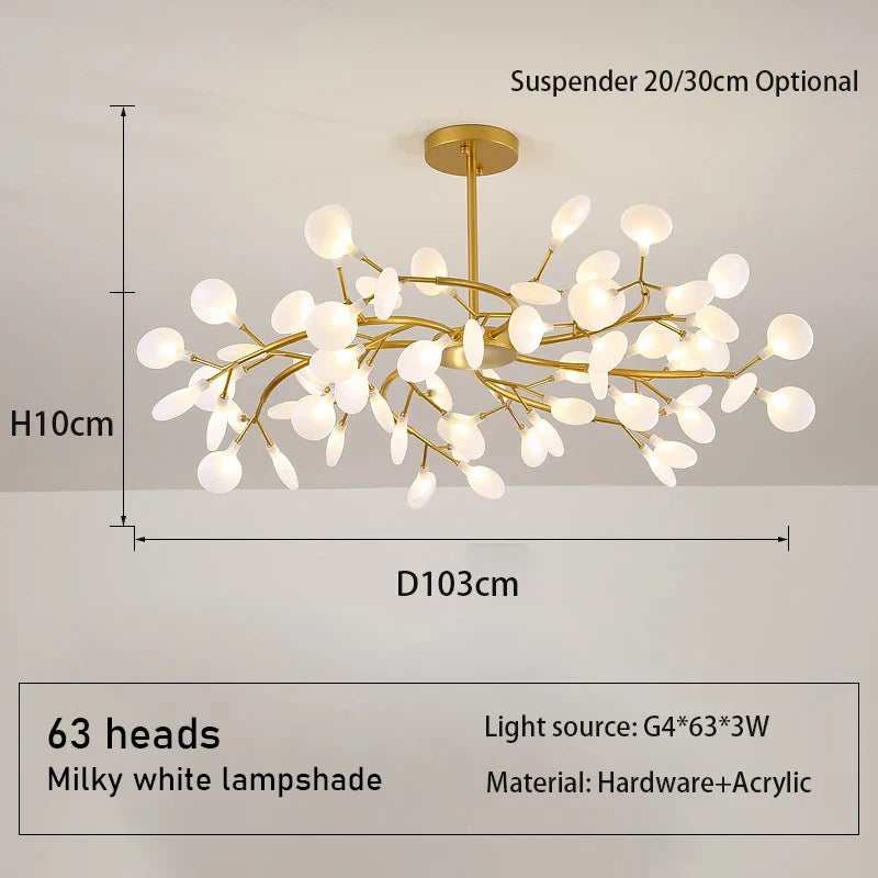 lustre moderne simple design créatif pour décoration intérieure