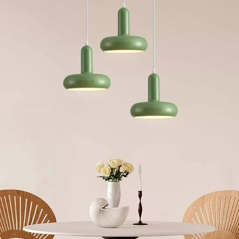 Suspension design colorée Bauhaus