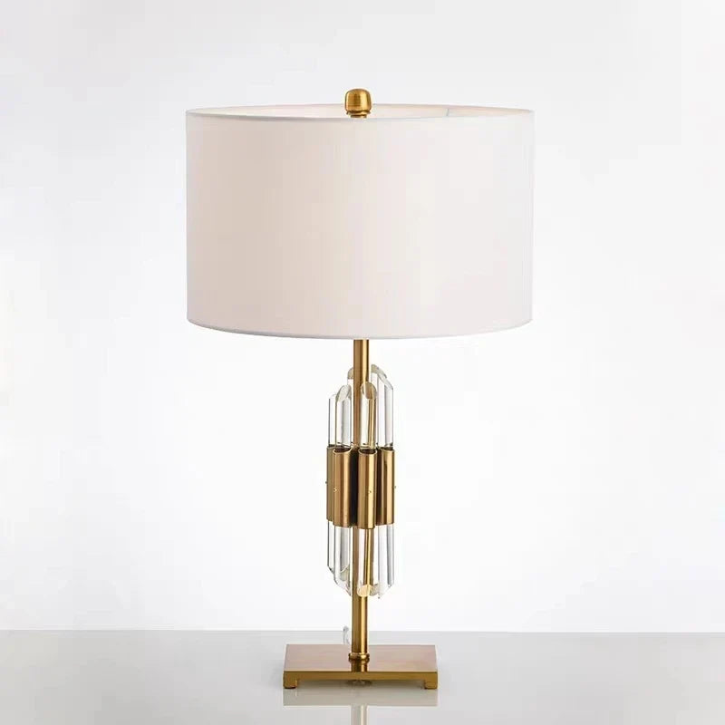 lampe à poser en verre design moderne pour décoration créative