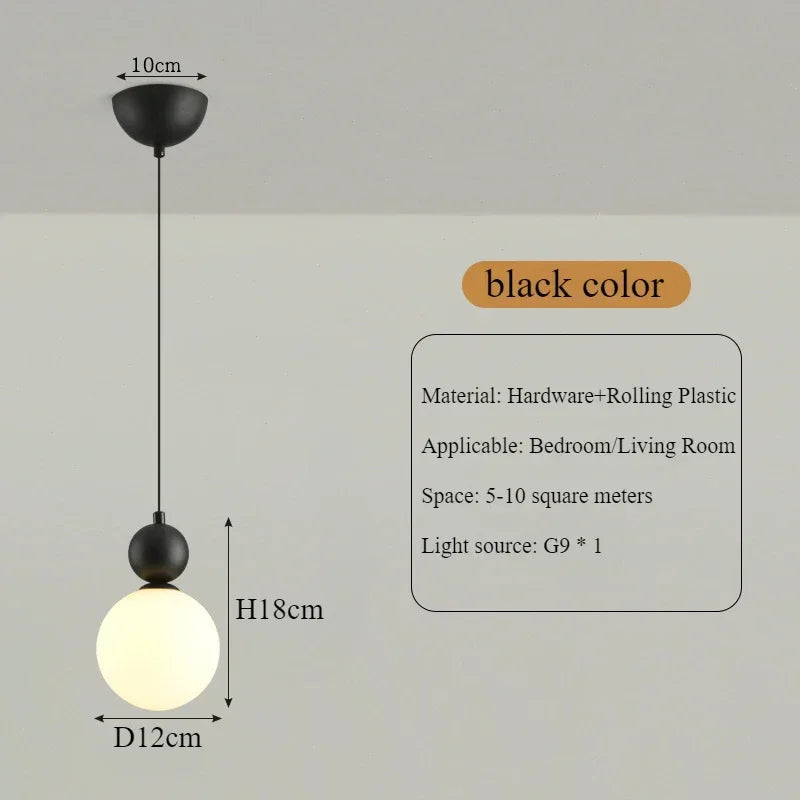 suspension nordique design multi tête pour éclairage intérieur